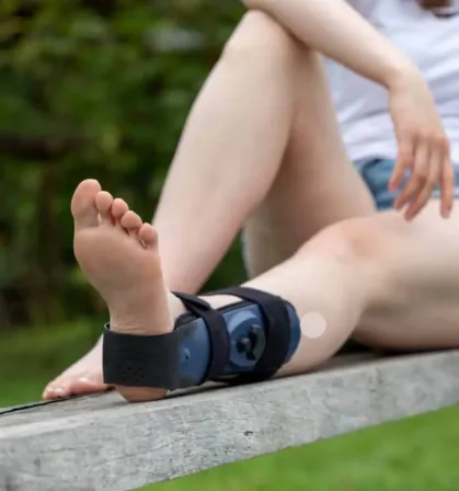 AirLoc enkelbrace  van Bauerfeind